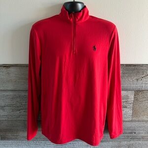 Polo Ralph Lauren performance 1/4 zip pullover shirt size Medium NWT (P1)